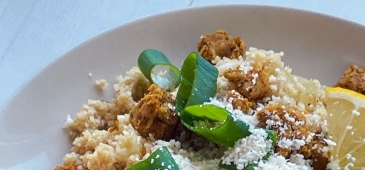 Couscous vegan cu lămâie